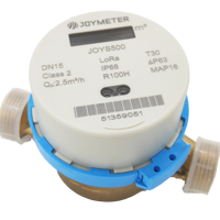 Intelligent sans fil lorawan 433MHz électrique compteur d'eau à jet unique avec ÉCRAN LCD