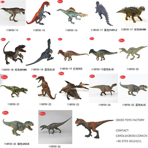 Sưu tập PVC khủng long con số mô hình thu nhỏ đồ chơi của dinosaure và dinosaurio cho người lớn và trẻ em cho khoa học công viên - Product Image 2