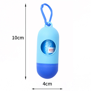 Porta Sacchetti per Escrementi di Cane Personalizzato, Leggero e Portatile, Dispenser in Silicone con Moschettone - Product Image 5