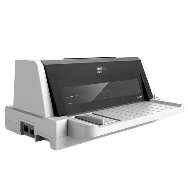 Deli DL-610KII. Dot matrix Printer 3 Link Fast Flat Push Invoice Printing