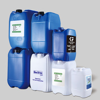 Prix d'usine, vente chaude, nouvelle conception, fûts en plastique HDPE blancs et bleus vides de grande capacité pour huile, Bangladesh