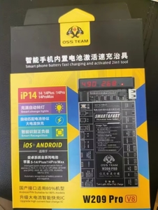 OSS TEAM W209 Pro V8 Carte de <span class=keywords><strong>test</strong></span> et de charge rapide pour batterie, compatible <span class=keywords><strong>iPhone</strong></span> 4-X, 11, 12, 12 Pro, 12 Pro Max, 13, 14 et Android - Product Image 1