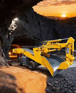 Cargadora de Túneles Mineros sobre Ruedas, Miniexcavadora Subterránea con Rodamiento y Bomba, Peso de 2300 kg, 1.5 Años de Garantía - Product Image 6