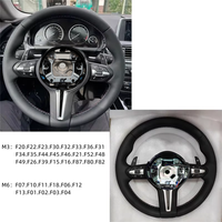 Volant personnalisé pour BMW Série 1 3 5 7 X5 F15 E70 X6 F16 E71 X1 E84 F20 F22 F30 F32 F36 F40 F80 F90 E90 E92 F34 X2 F21 F10