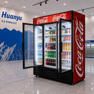 Réfrigérateur vertical pour boissons, robuste, professionnel, commercial, <span class=keywords><strong>vitrine</strong></span> de présentation avec porte en verre - Product Image 1