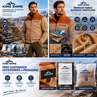 Nouvelle veste grande taille 2027, veste fine de type Letterman, col montant, coupe-vent en softshell pour homme, uniformes par sublimation, veste en polyester
