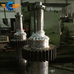 A tração mestre da máquina de perfuração de escudos parte componentes de processamento mecânico do eixo grande do eixo estriado