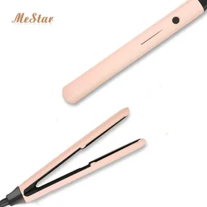 Hair Straightener Titanium flat iron with custom logo planchas de cabello profesional Piastra Ceramic Titanium Plates Electric