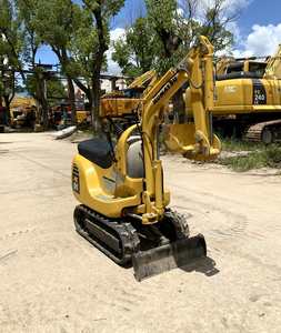 Excavadora Komatsu PC01 Original, Fabricada en Japón, Miniexcavadora de Segunda Mano, Máquina Usada con Accesorio de Pulgar, Acoplador Rápido, Martillo Rompedor - Product Image 5