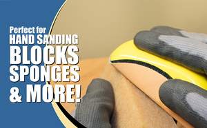 Bâton de nettoyage abrasif pour bandes abrasives et disques de ponçage Gomme en caoutchouc naturel Outils d'atelier de travail du bois pour la perfection du ponçage - Product Image 4