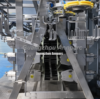 Ligne complète de traitement de volailles pour usine avicole, machine d'abattage Plug and Play 800BPH avec échaudeuse, plumeuse et éviscérateur inclus