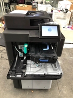 Copieur laser noir et blanc multifonction reconditionné M830z A3 avec impression, copie, numérisation et télécopie pour bureau commercial