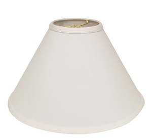 Abat-jour personnalisé en tissu de lin couleur blanc cassé pour lampe de table, de sol ou murale - Product Image 1