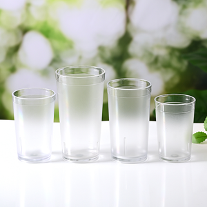 <span class=keywords><strong>Gobelet</strong></span> <span class=keywords><strong>réutilisable</strong></span> en plastique PC, isolation thermique, écologique, compatible lave-vaisselle, idéal pour la limonade froide, le café, le thé - Product Image 2