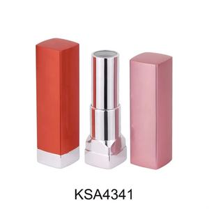 Contenants à rouge à lèvres en forme de cœur, tubes à rouge à lèvres vides, tubes à baume à lèvres en aluminium, tubes à rouge à lèvres, rouge et rose - Product Image 1