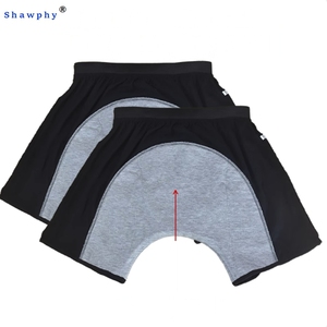 Almohadilla desechable lavable para incontinencia para hombres mayores Bragas impermeables <span class=keywords><strong>Cama</strong></span> Parálisis Incontinencia Pantalones bóxer a prueba <span class=keywords><strong>de</strong></span> fugas - Product Image 1