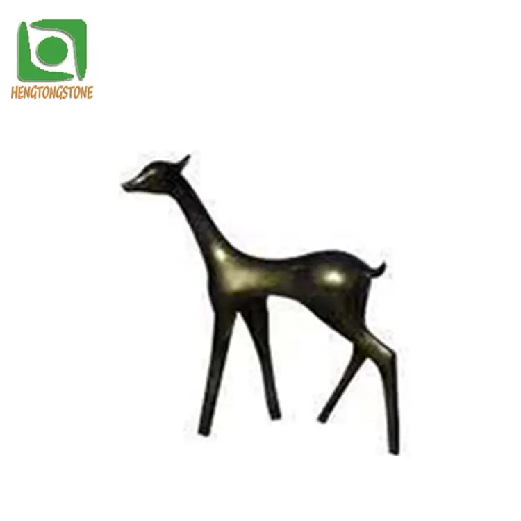 Fiberglass Abstract Deer Statue In Stock