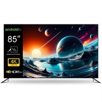 Televisor LED Inteligente Android de 85 Pulgadas Pagaria para Uso Hotelero con Sistemas Android/Google/WebOS/Vidaa/Hotel