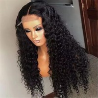 Perruque bouclée naturelle birmane en cheveux indiens, 28 pouces, perruque frontale HD 13x4, vente en gros, perruque sans colle en cheveux humains vierges Remy