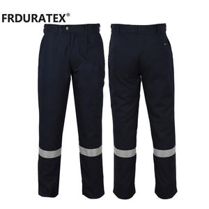 도매 남자 100% 면 내화 산업 FRC 화재 난연 반사 안전 작업 FR 바지 내화 작업 바지 - Product Image 5