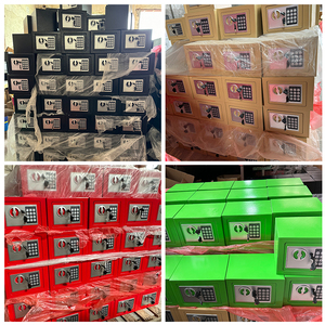 Small Household Mini Steel Safe With Electronic <b>Digital</b> <b>Lock</b> And Key Money Bank Security Box - Product Image 6