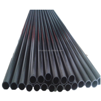 Tige télescopique en fibre de carbone de 20 mm, tube carré, connecteur pour perche à eau, perche de nettoyage de vitres en fibre de carbone, usine
