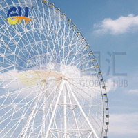 Inoubliable Magique Fantaisiste Enchanteur Rêveur Ludique Fantastique Excitant Coloré 131.4m Grande Roue à Vendre