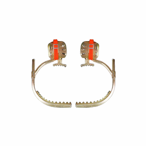 Chaussures de fer à grimper réglables Pédale électrique pour grimper Tige d'escalade Ceinture de sécurité Poteaux en bois Outil spécial Boucle de <span class=keywords><strong>pied</strong></span> - Product Image 4