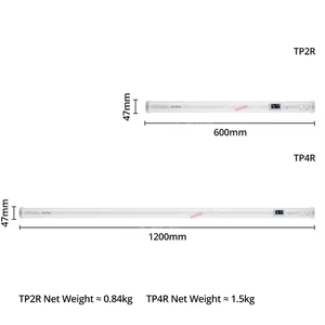 <span class=keywords><strong>Godox</strong></span> TP2R TP4R RGB <span class=keywords><strong>LED</strong></span> RGBWW Pixel Tube 2000K-10000K Lámpara de Luz de Relleno para Fotografía, Estudio, Grabación de Video y Vlogs - Product Image 4