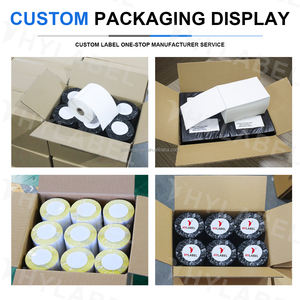 Etiqueta Personalizada en Blanco o Impresa, Etiqueta <span class=keywords><strong>de</strong></span> Transferencia Térmica <span class=keywords><strong>de</strong></span> 60 mm x 50 mm, Papel Semibrillante, Rollo <span class=keywords><strong>de</strong></span> Etiquetas Adhesivas Térmicas para Códigos <span class=keywords><strong>de</strong></span> Barras - Product Image 6