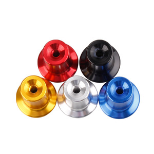 Aluminum Alloy Handbrake Button Cover <b>Plug</b> <b>Universal</b> Car Modification Drift Upgrade Gold Silver Black Blue Red - Product Image 1