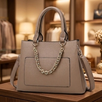 Nouveau Sac à Main de Luxe Vintage en PU pour Femme, Léger et Portable avec Bandoulière Chaîne – Idéal pour Dames