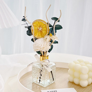 Diffuseurs de parfum d'intérieur de luxe à fleurs séchées, ensembles de diffuseurs à bâtonnets, décoration, purificateur d'air, aromathérapie, diffuseurs d'arômes longue durée - Product Image 5