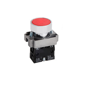 NP2 loạt kim loại Điện Bắt đầu-dừng nút 380V 2.5A NP2-BA31 ban đầu mới CHINT Đầu phẳng chiếu sáng Nút chuyển đổi - Product Image 3