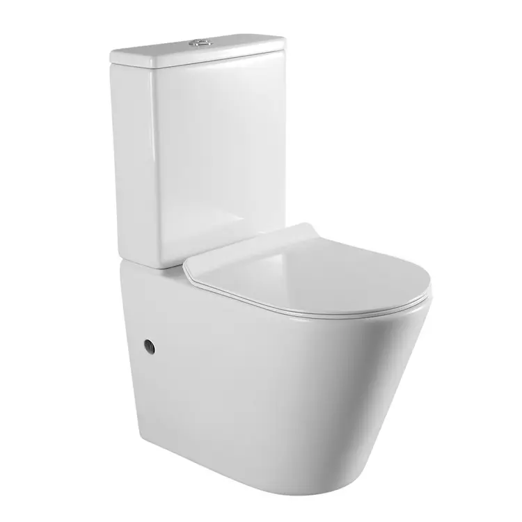 ヨーロッパの衛生設備トイレ便器便器ウォータークローゼットデュアルフラッシュセラミックツーピーストイレ