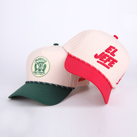 Gorra Deportiva Premium Impermeable, Ligera, con Orificios Cortados a Láser, Transpirable, Personalizada, de 5 Paneles, con Cuerda en Color de Contraste, para Béisbol y Golf al Aire Libre