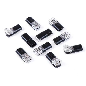 Terminal de crimpado LED desmontable sin soldadura ni pelado tipo D2, conector de cableado rápido de cobre de doble hilo - Product Image 5