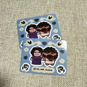 customization self adhesive cute vinyl sticker <b>sheet</b> a4 - Product Image 3