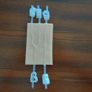 Kit de Práctica de Venopunción para Enfermeras y Estudiantes de Medicina, Piel Simulada, Set de Entrenamiento para Extracción de <span class=keywords><strong>Sangre</strong></span>, Maniquí de PVC, Tubo en Y para Infusión - Product Image 6