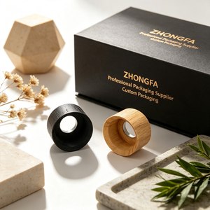 Tapa de madera pintada ecológica para frascos de vidrio, suministro de fábrica OEM personalizado con impresión UV y grabado de logotipo - Product Image 3
