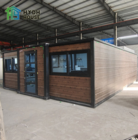 Maison préfabriquée en conteneur extensible d'Europe, normes d'usine chinoises, 1 à 4 chambres, bureau à domicile, utilisation hôtelière, contemporain