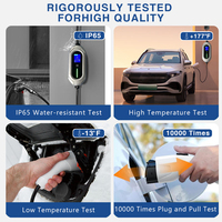 Nouveau modèle de chargeur de véhicule électrique TYPE 2, 3,5 kW, portable, EVElectric, stations de recharge pour voitures électriques, 16A, utilisation domestique portable