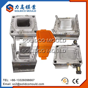 Chất lượng cao tùy chỉnh mở Top Thùng rác <span class=keywords><strong>bin</strong></span> nhựa chất thải container Khuôn Ép Nhựa thùng rác <span class=keywords><strong>bin</strong></span> khuôn - Product Image 6