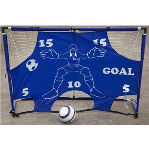 Foldable Folding Portable <strong>Football</strong> Net Soccer <strong>Goal</strong> Post Target <strong>Pop</strong> <strong>up</strong> Training Small Mini Mesh and Ball for Kids Outdoor - Product Image 4