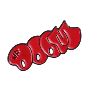 Hoge Kwaliteit Groothandel Op Maat Gemaakt Logo Grappige Stripfiguren Emaille Zinklegering Pin Badge Voor Schooltas