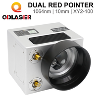 QDLASER SINO-GALVO SG2206C Ensemble de scanner Galvo 1064nm, ouverture 10mm, double pointeur rouge XY2-100 pour machine de marquage laser à fibre