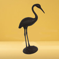 Vente en gros directe usine : Sculpture moderne de luxe en fonte et aluminium, thème oiseau et ange, design animalier en métal pour la décoration intérieure