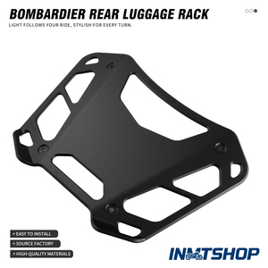 Ventes directes d'usine INMT - Porte-bagages arrière en métal noir pour <span class=keywords><strong>Can</strong></span>-<span class=keywords><strong>Am</strong></span> <span class=keywords><strong>Spyder</strong></span> F3 <span class=keywords><strong>Spyder</strong></span> RT Accessoires de moto - Product Image 2