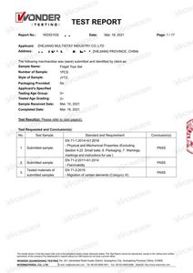 ชุดของเล่นฟิดเจ็ต บลายด์บ็อกซ์ 0103 ทำจากวัสดุซิลิโคน โฟม PU พลาสติก และยาง - ของเล่นเสริมพัฒนาการ ลดความเครียด สำหรับเด็ก - Product Image 4