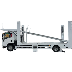 Camion porte-voitures à double pont ISUZU 4x2, camion porte-voitures diesel, manuel, transport de 4 à 5 voitures, double pont de 10 m, Euro 3, <span class=keywords><strong>remorquage</strong></span> - Product Image 2